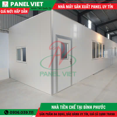 Nhà Tiền Chế Panel Tại Bình Phước
