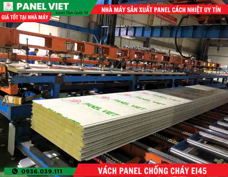 Vách Panel Chống Cháy EI45