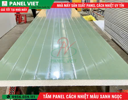 Giá Panel Cách Nhiệt Màu Xanh