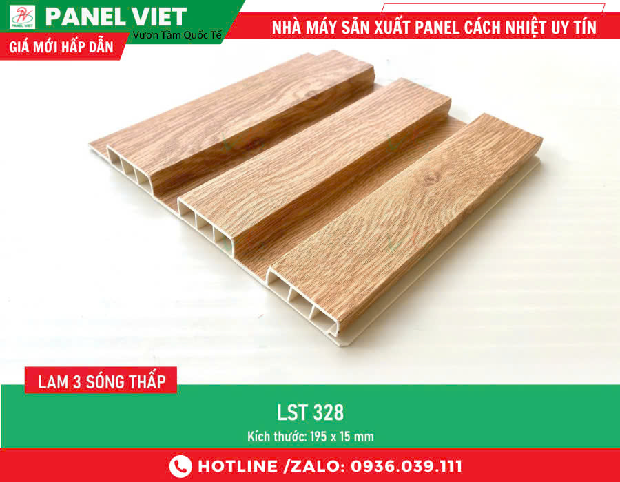 Bảng Màu Tấm Ốp Lam Sóng