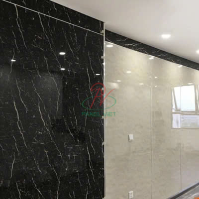 Tấm ốp tường pvc đen
