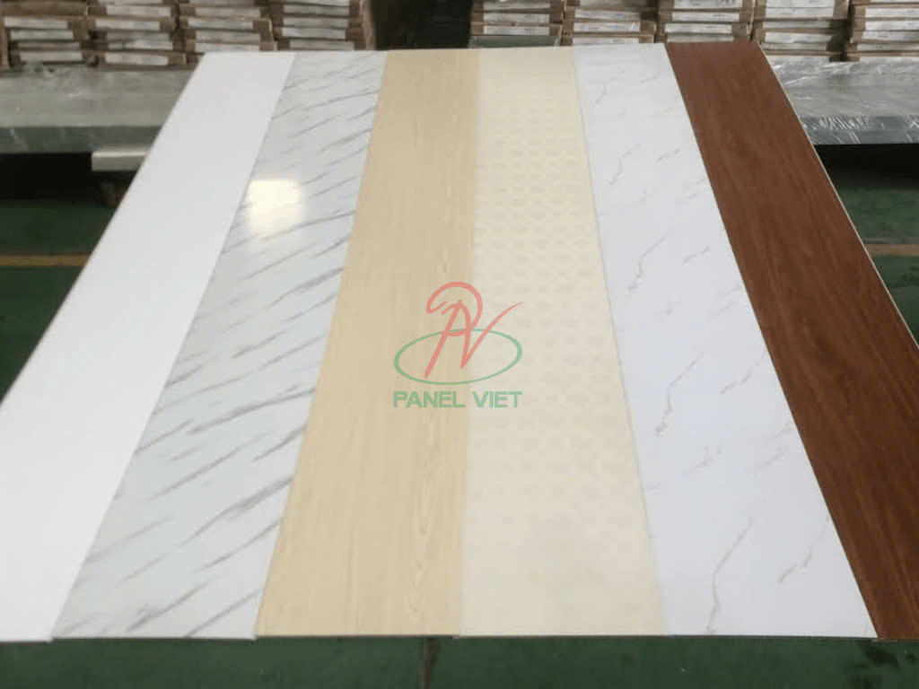 Nhựa PVC Vân Đá Màu TrắngNhựa PVC Vân Đá Màu Trắng