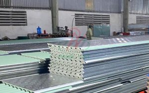 vách panel nhà máy ở Củ Chi