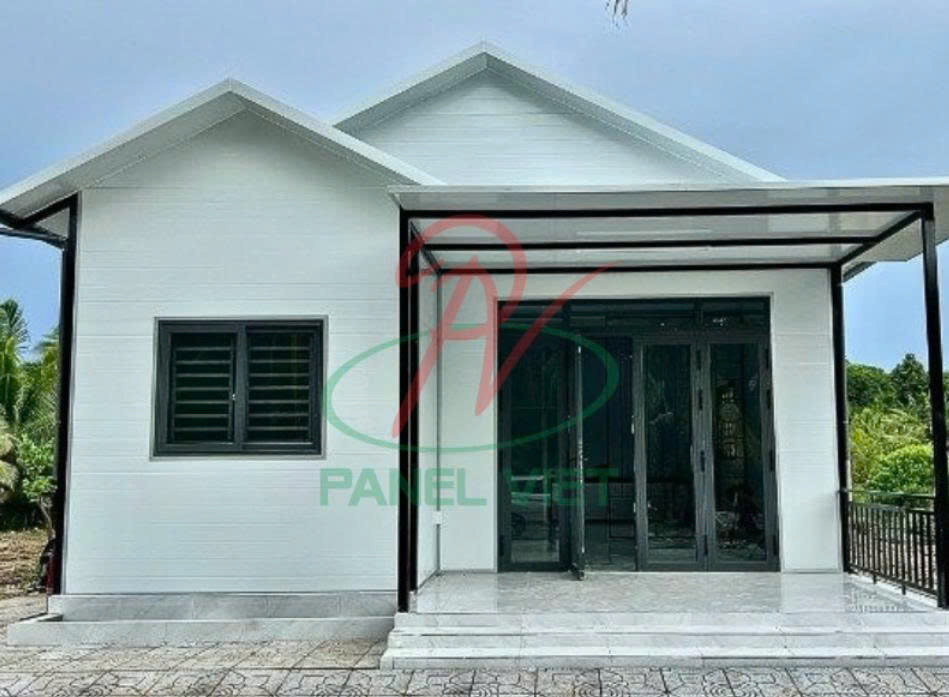 mẫu nhà tiền chế panel giá tốt