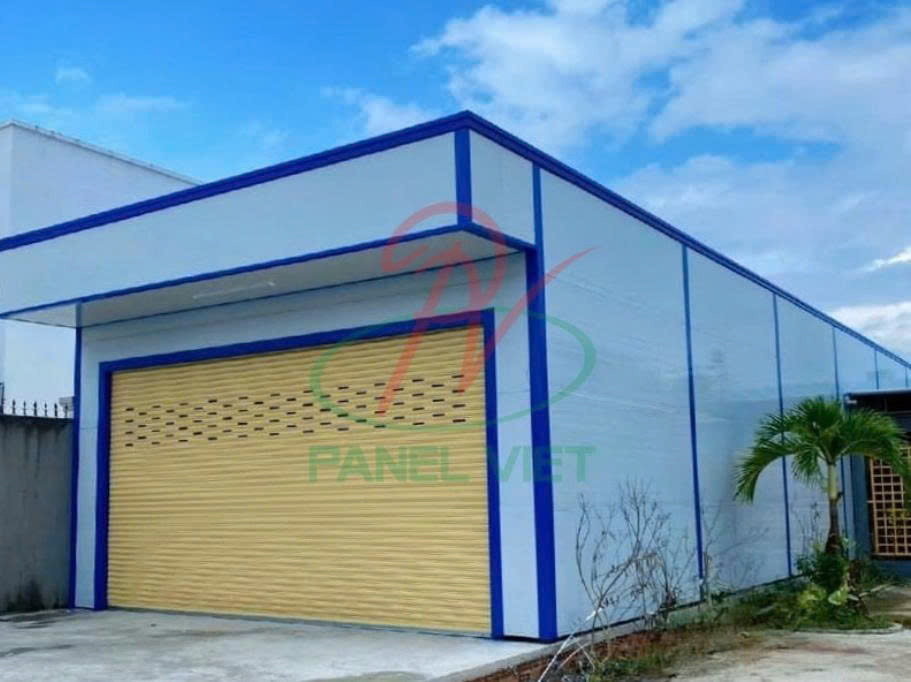 nhà tiền chế lắp ghép panel đẹp