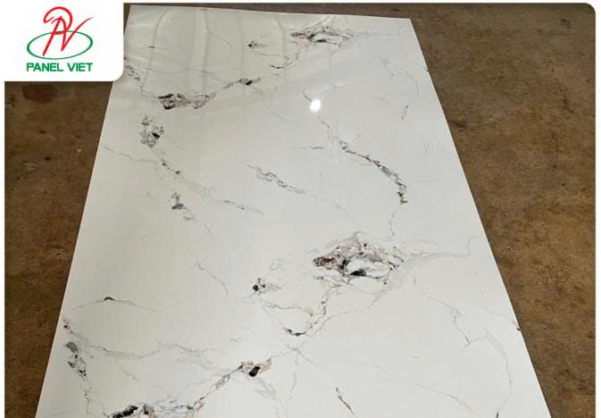 tấm ốp tường PVC vân đá