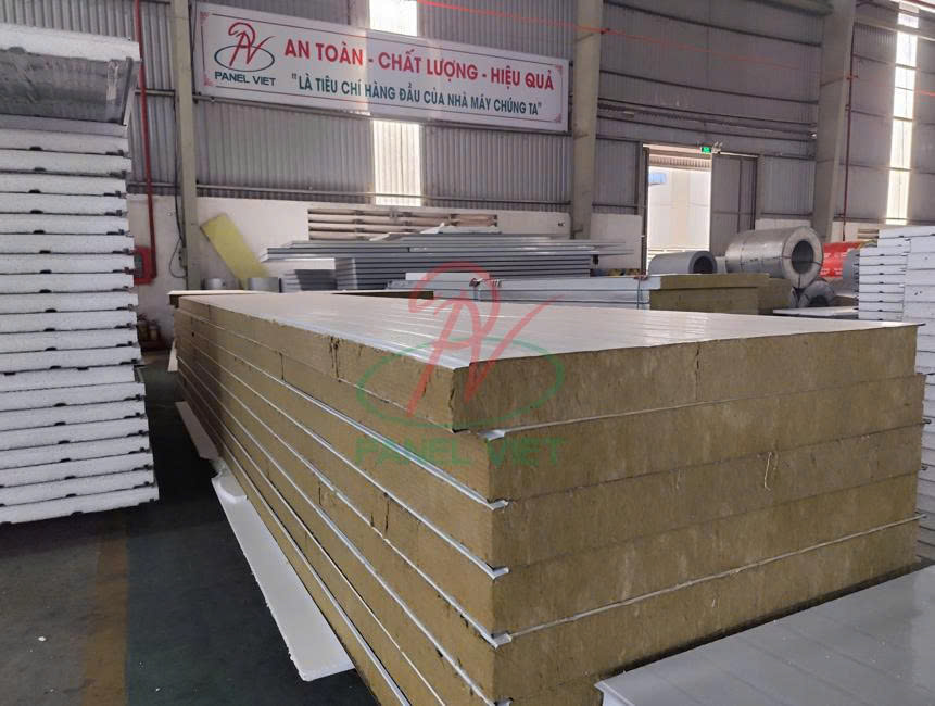 Mua panel rockwool tại nhà máy