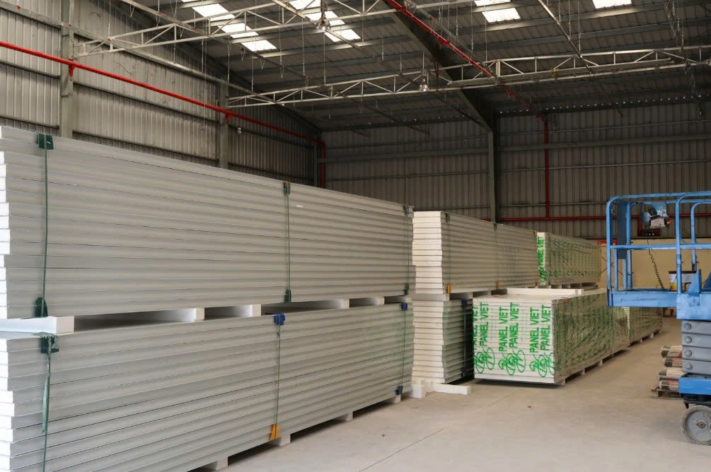 Vách Panel Kho Lạnh Ở Bình Dương