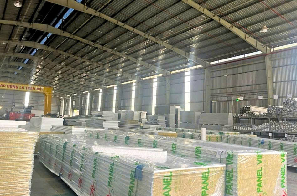 Ứng Dụng Panel Làm Nhà Xưởng