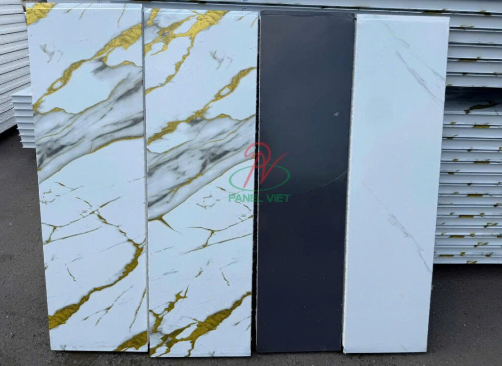 Panel vân đá ánh kim sản xuất tại nhà máy