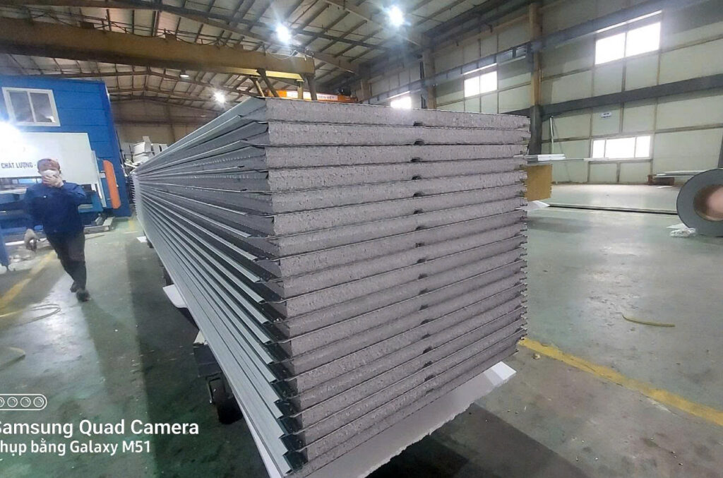 panel làm phòng sạch thực phẩm