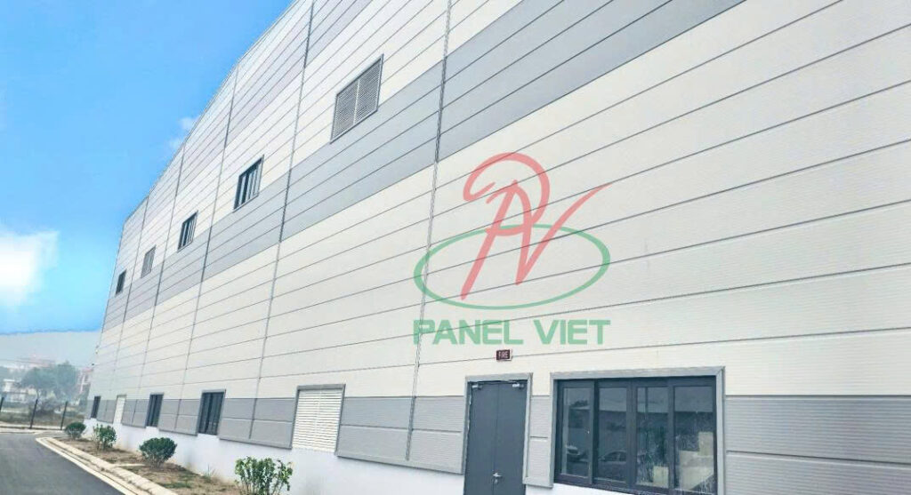 panel làm nhà xưởng chế biến socola